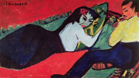 Femme allongée
